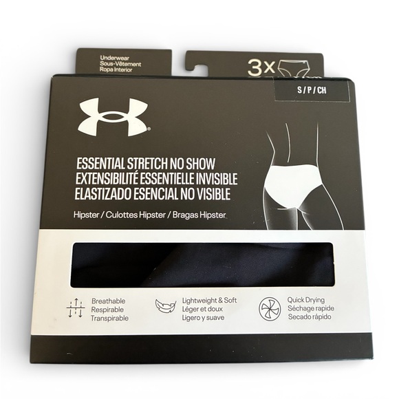 Under Armour Women's Black Seamless Panties - Picture 3 of 5